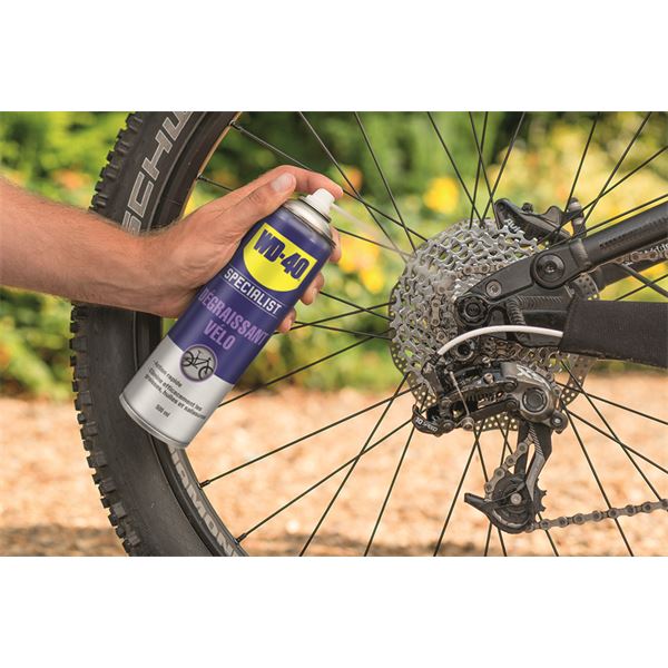 Dégraissant puissant pour vélo WD-40 BIKE 500ml