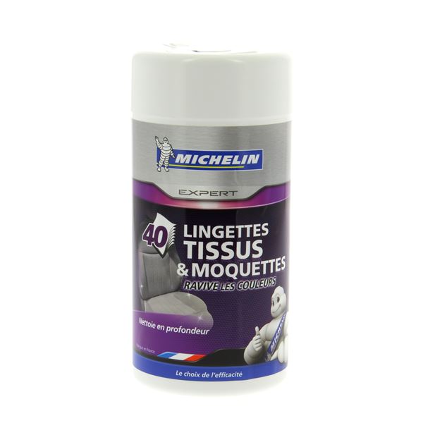 Boîte 40 lingettes tissus MICHELIN