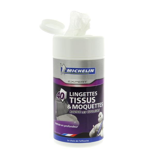Boîte 40 lingettes tissus MICHELIN