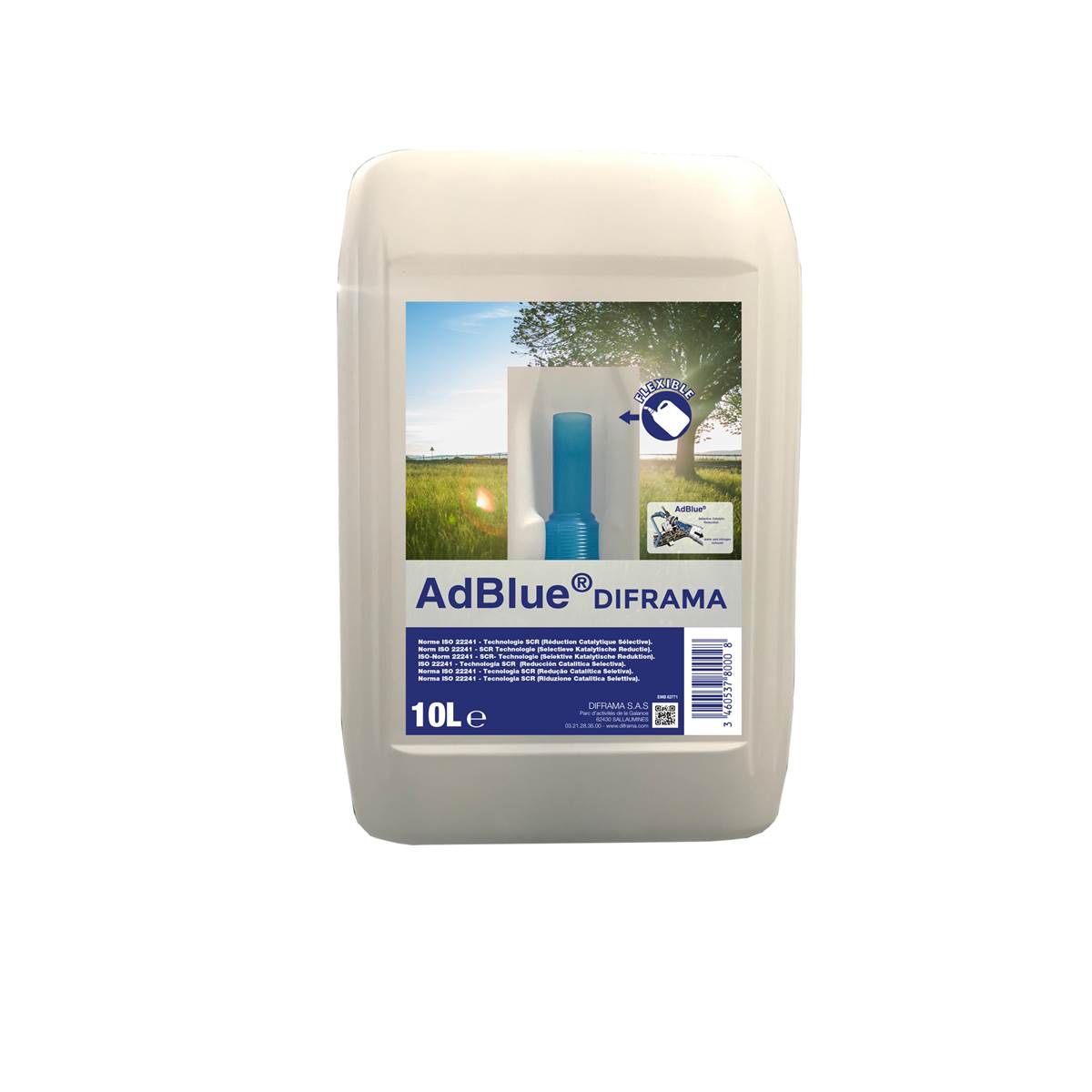 Adblue Avec Bec Verseur Flexible Diframa 10l