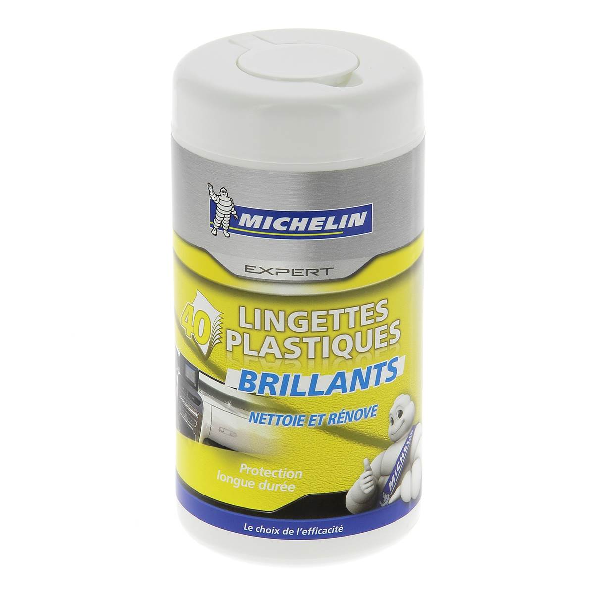 Boîte 40 Lingettes Plastiques Brillants Michelin