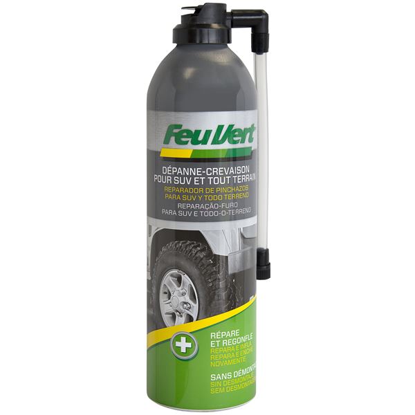 Répare crevaison SUV et 4x4 FEU VERT 500 ml