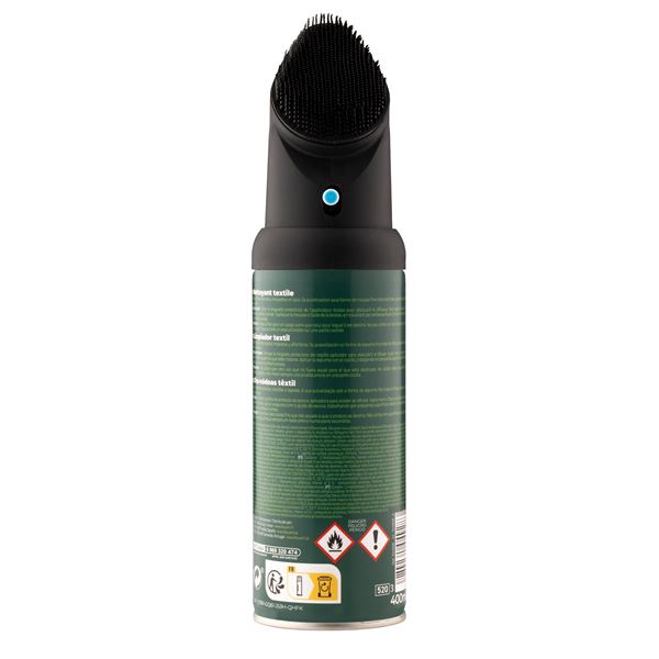 Nettoyant tissus et moquettes avec brosse FEU VERT 400ml