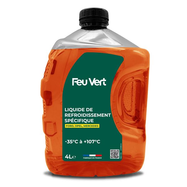 Liquide de refroidissement pour Ford / Mercedes / Opel -35° 4L Feu Vert