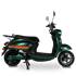 Scooter Electrique 50 EMMA VIBES Vert kit déco Orange EASY-WATTS