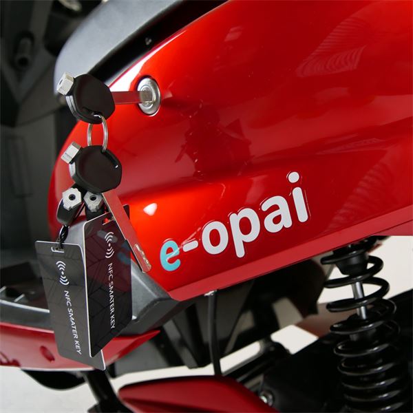 Scooter Electrique 50 E-OPAI Une batterie Rouge EASY-WATTS