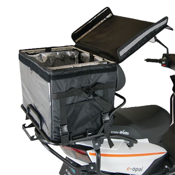 Scooter Electrique 50 E-OPAI CARGO 2 batteries Rouge EASY-WATTS