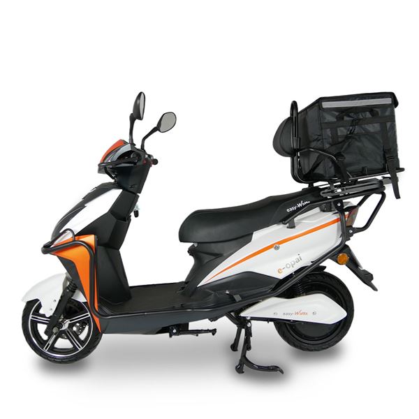Scooter Electrique 50 E-OPAI CARGO 2 batteries Orange EASY-WATTS