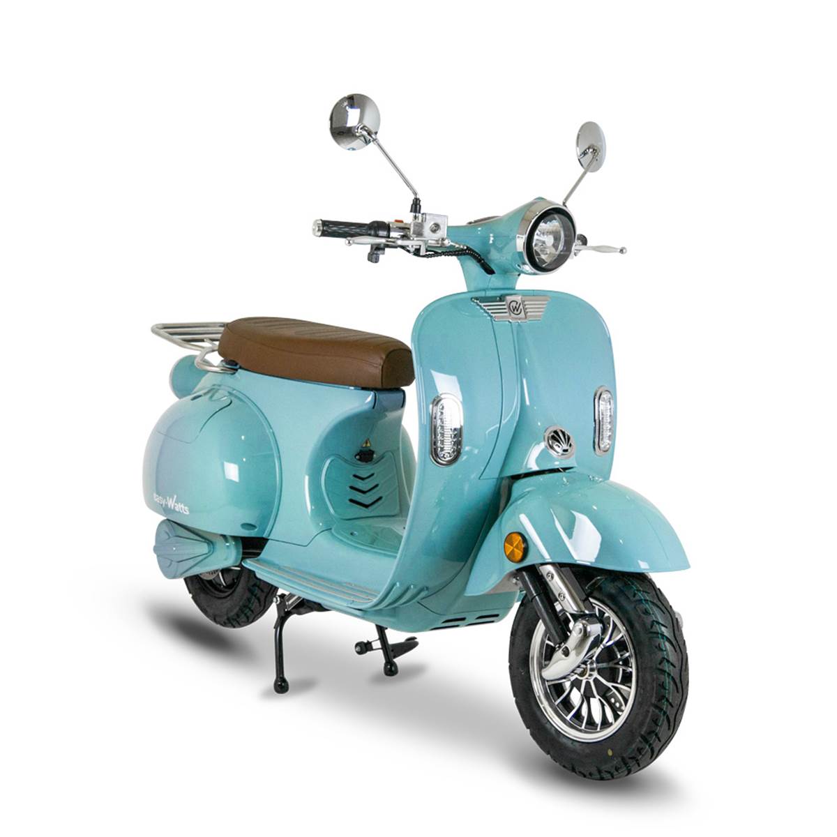 Scooter Electrique 50 E-retro Bleu Easy-watts