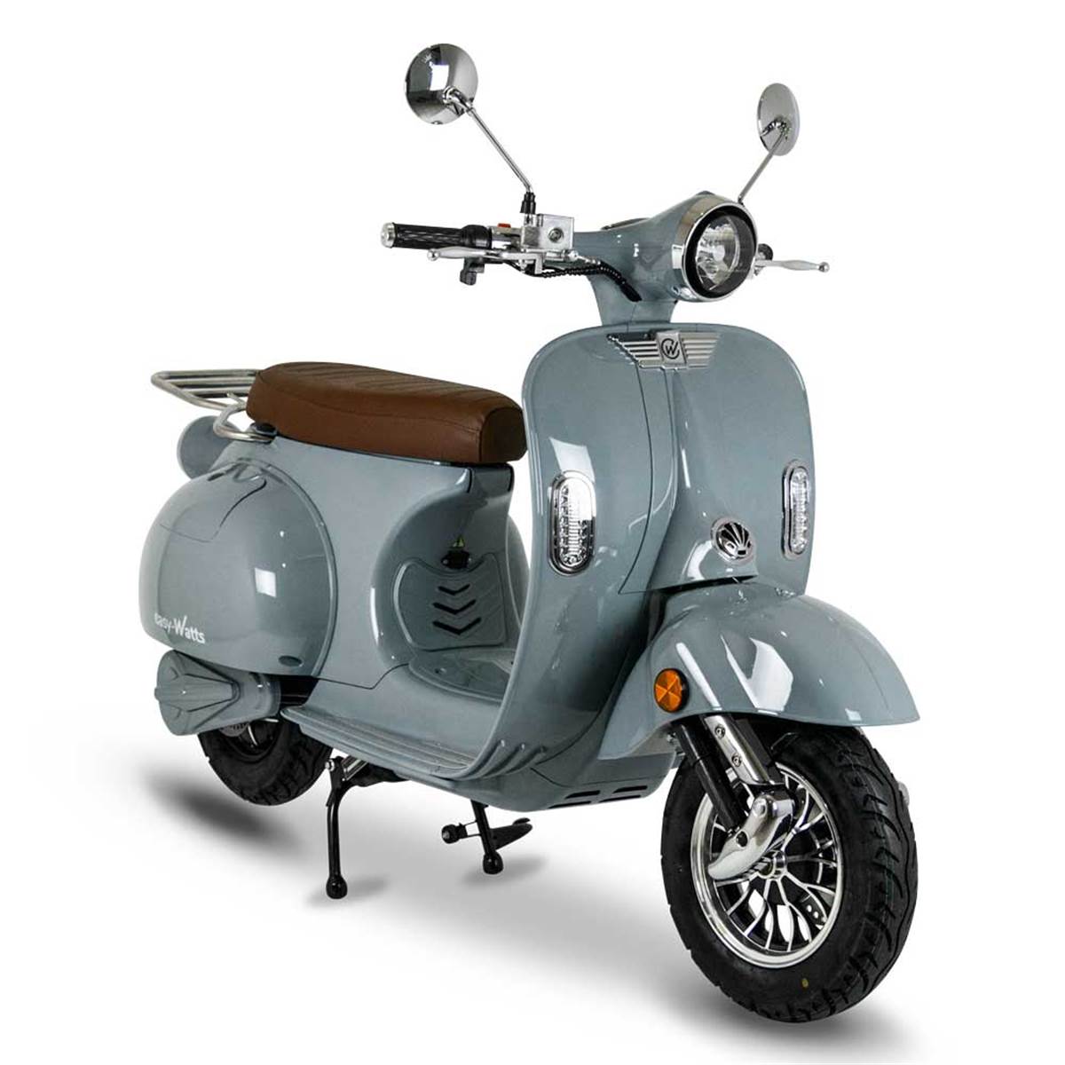 Scooter Electrique 50 E-retro Gris Easy-watts