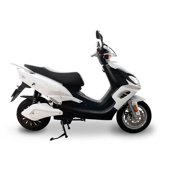Scooter Electrique 50 E-STOCK Blanc EASY-WATTS