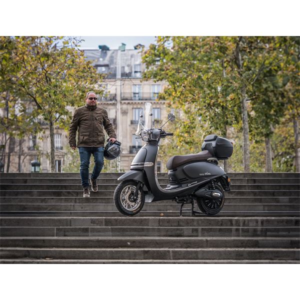 Scooter Electrique 125 E-PRESTO MAX Noir mat EASY-WATTS