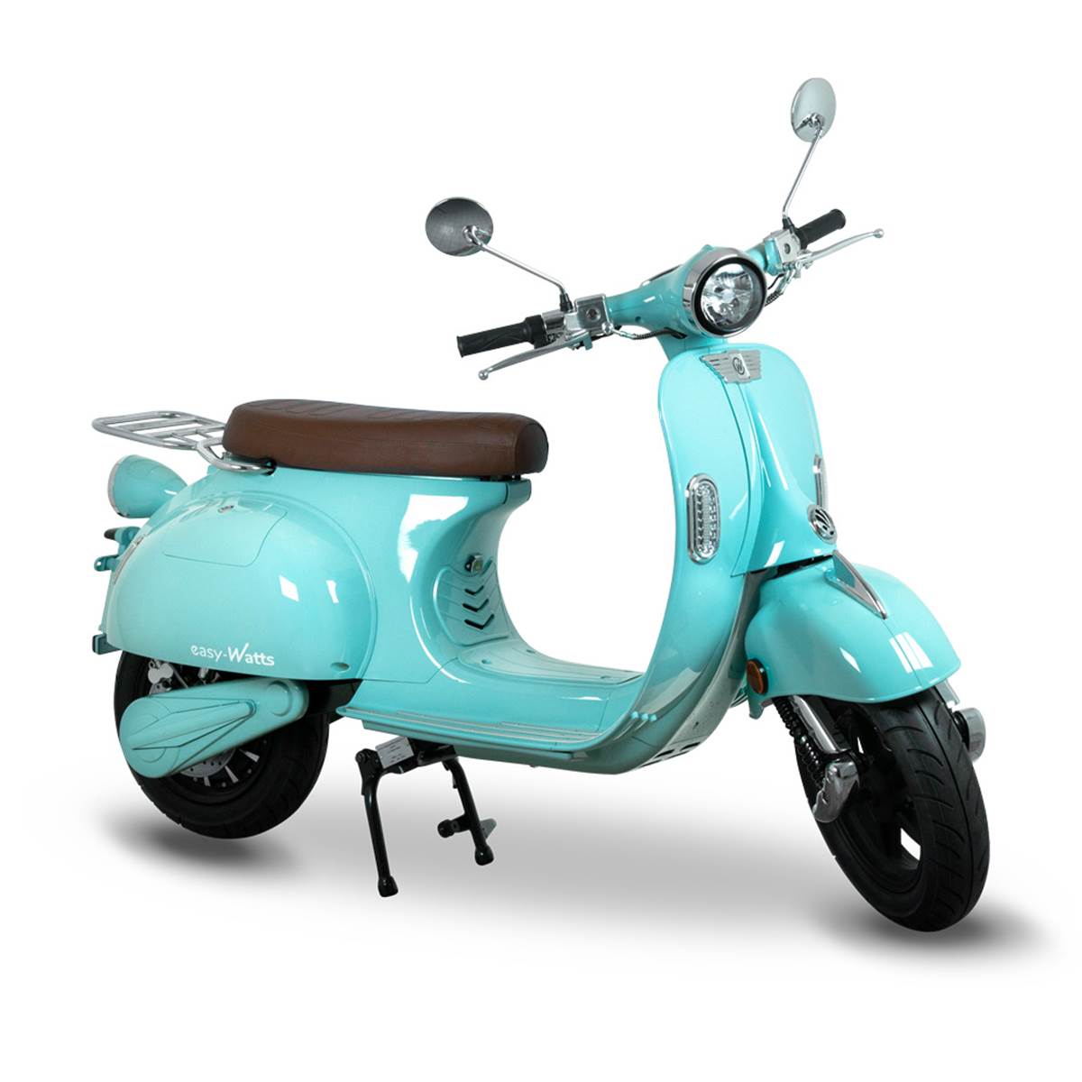 Scooter Electrique 125 E-retro Max Bleu Easy-watts
