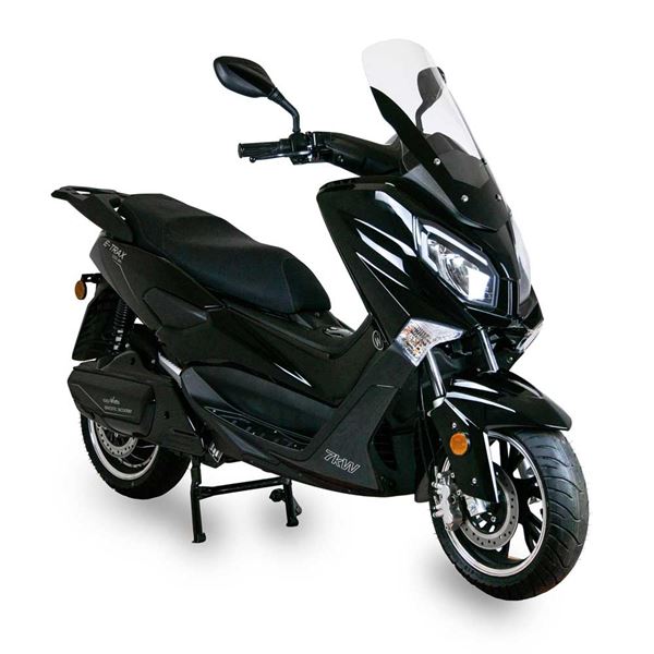 Scooter Electrique 125 E-TRAX EVOLUTION AIR Noir brillant EASY-WATTS