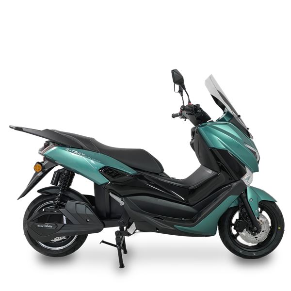 Scooter Electrique 125 E-TRAX EVOLUTION AIR Vert métallique EASY-WATTS