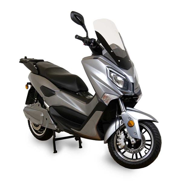 Scooter Electrique 125 E-TRAX EVOLUTION Gris nardo EASY-WATTS