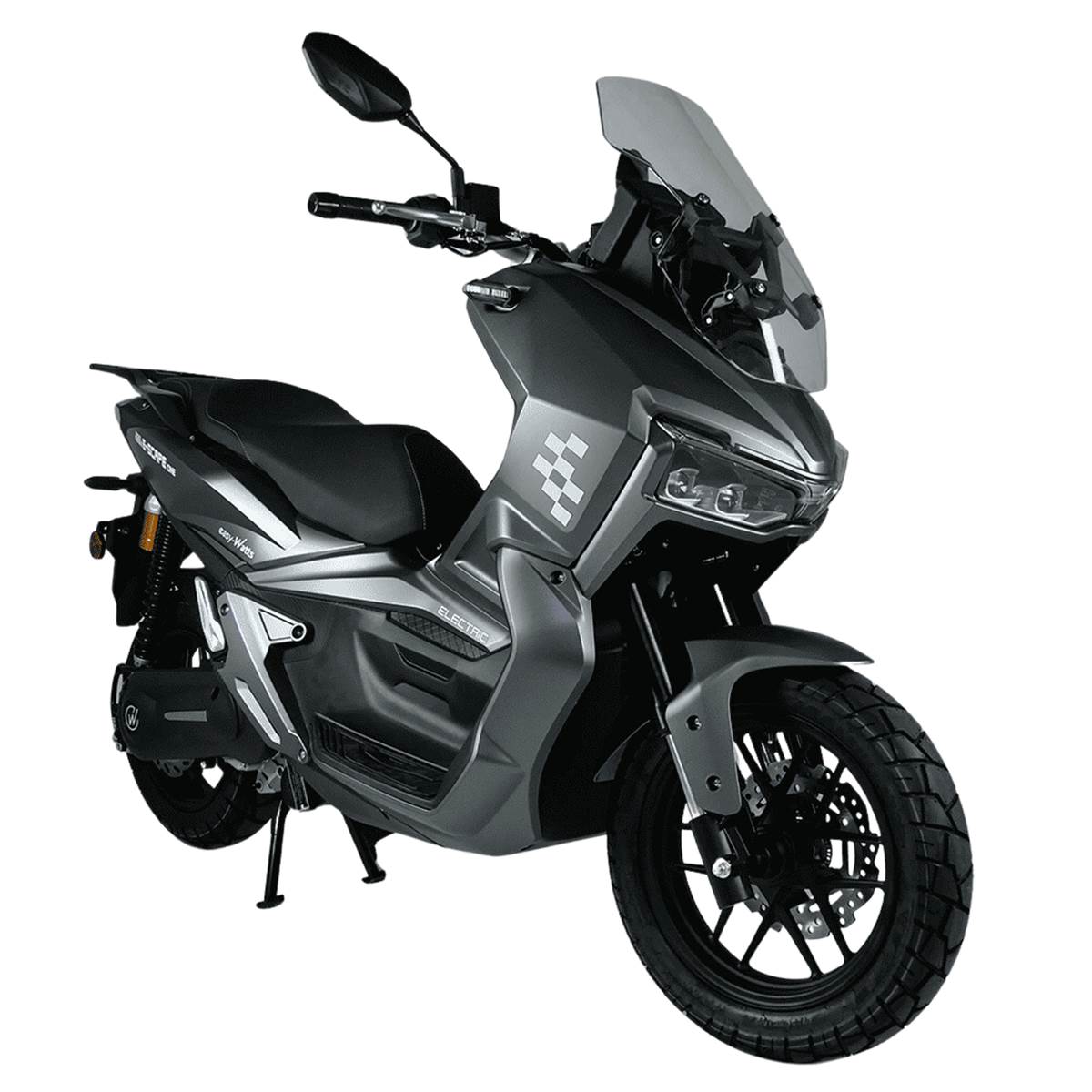 Scooter Electrique 125 E-scape One Gris Mat Easy-watts