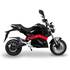 Moto Electrique 125 E-ROADSTER MAX Noir brillant et rouge EASY-WATTS