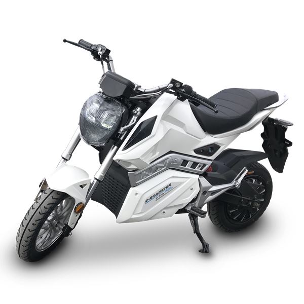 Moto Electrique 125 E-ROADSTER MAX Blanc et gris EASY-WATTS