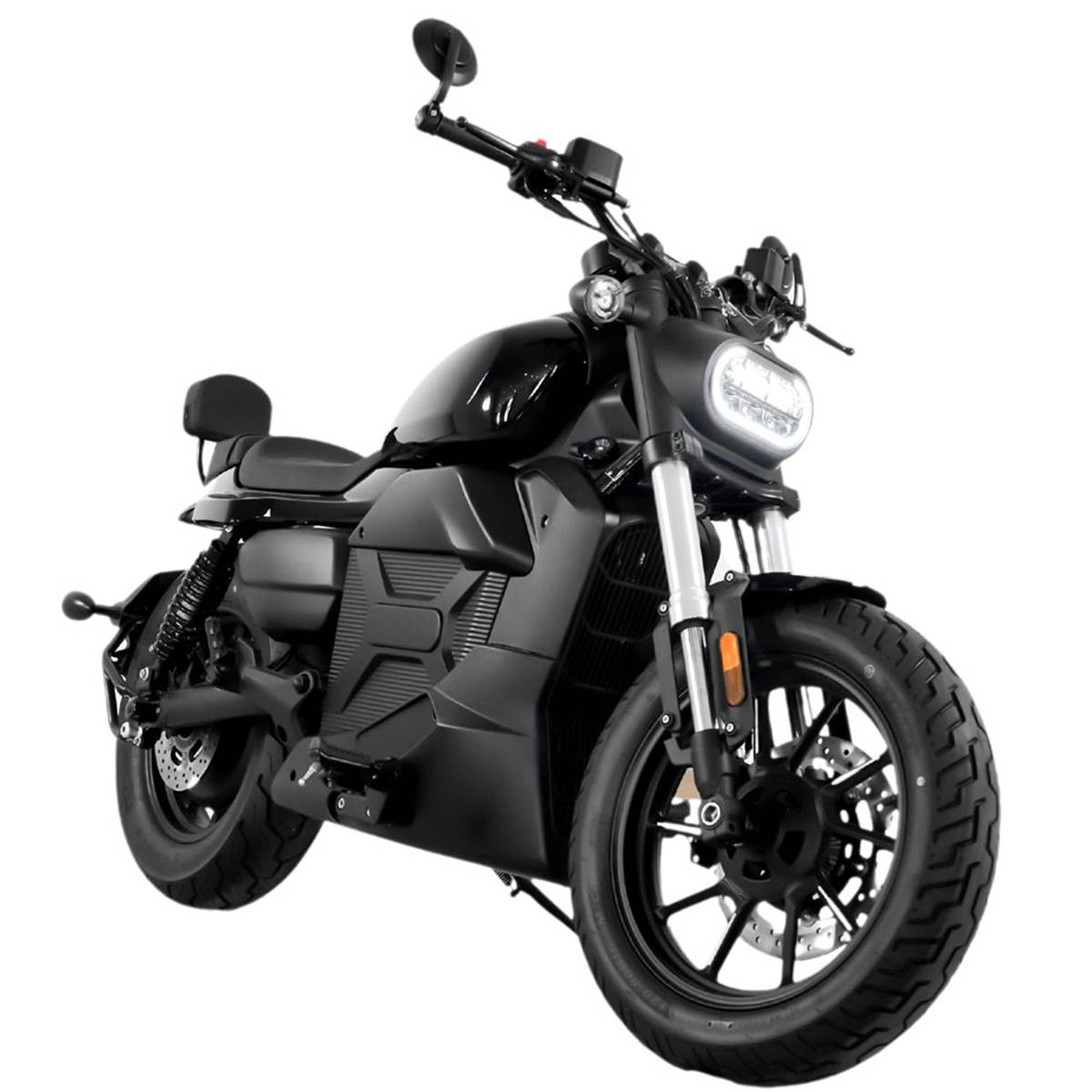 Moto Electrique 125 Bw8 Heritage Noir Mat Easy-watts