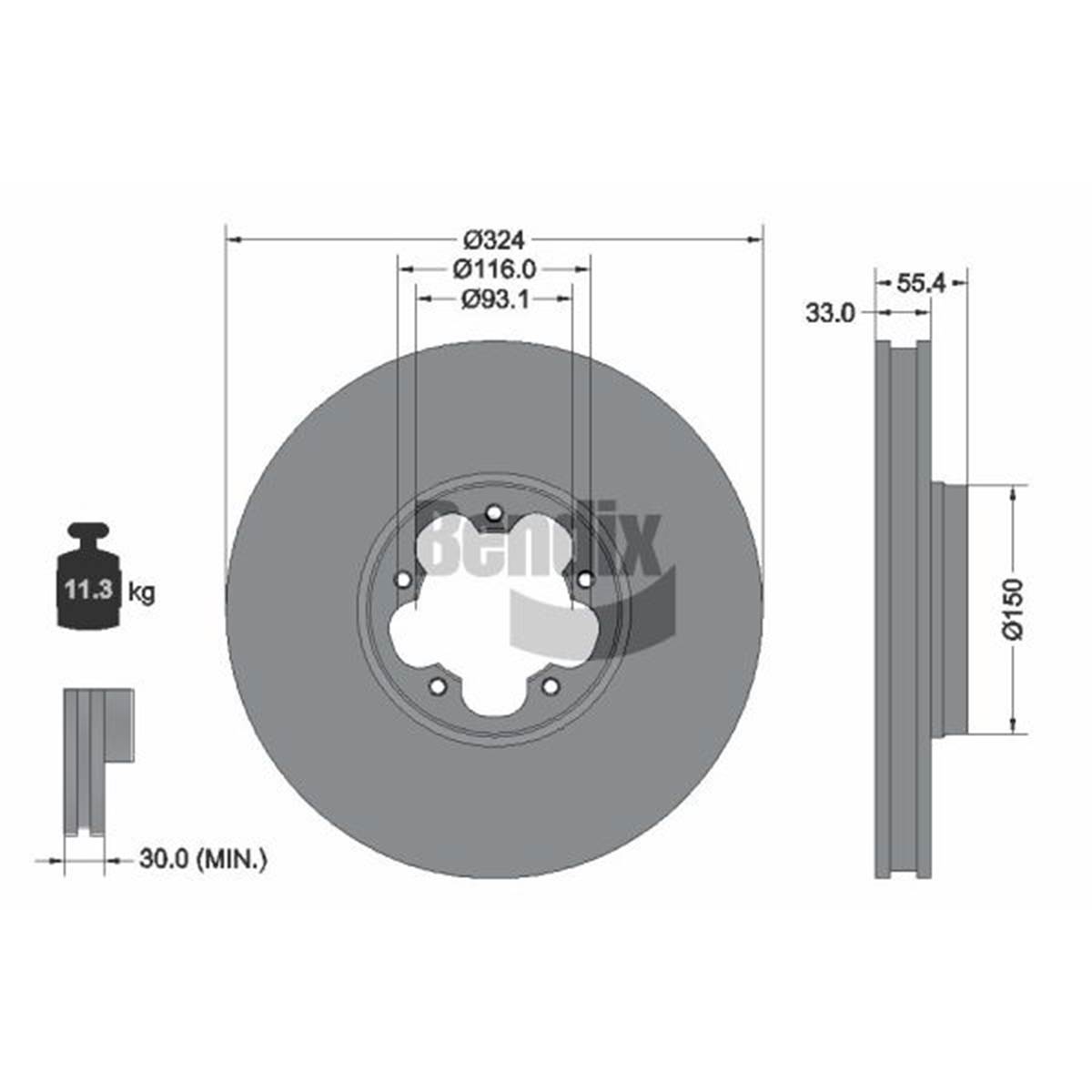 Disque De Frein Vl Bds2330