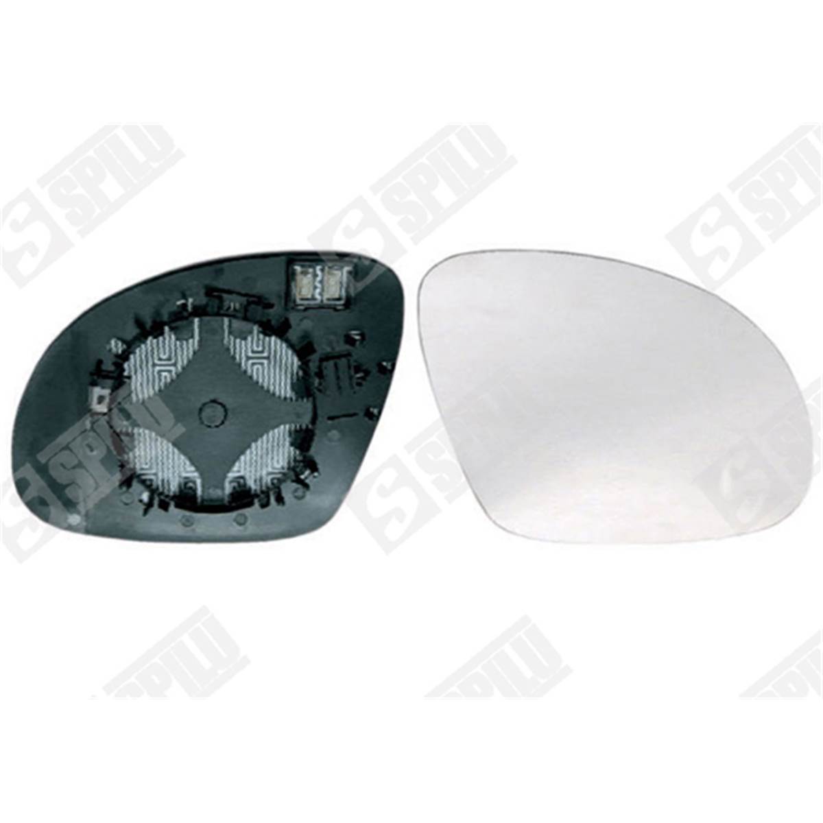 Glace + Support Droit Spilu - 13590