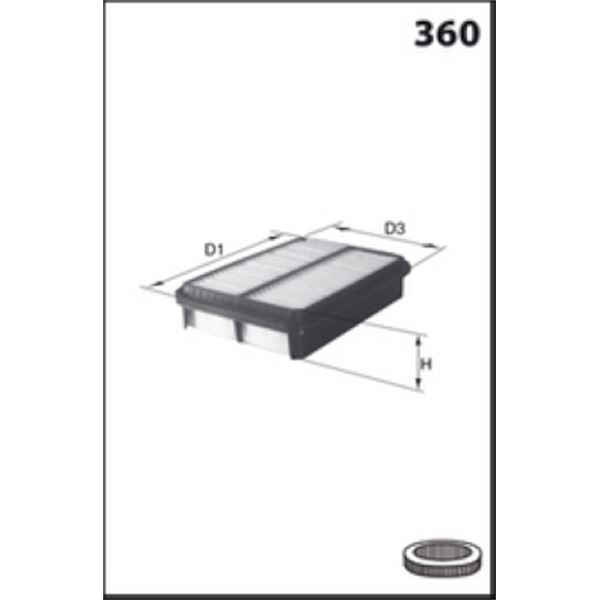 ELP9576 FILTRE A AIR VL