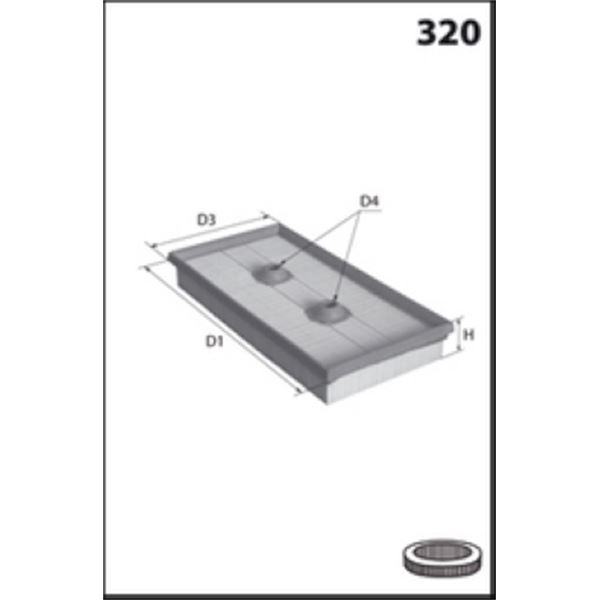 ELP9453 FILTRE A AIR VL
