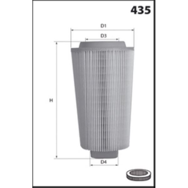 EL9433 FILTRE A AIR VL