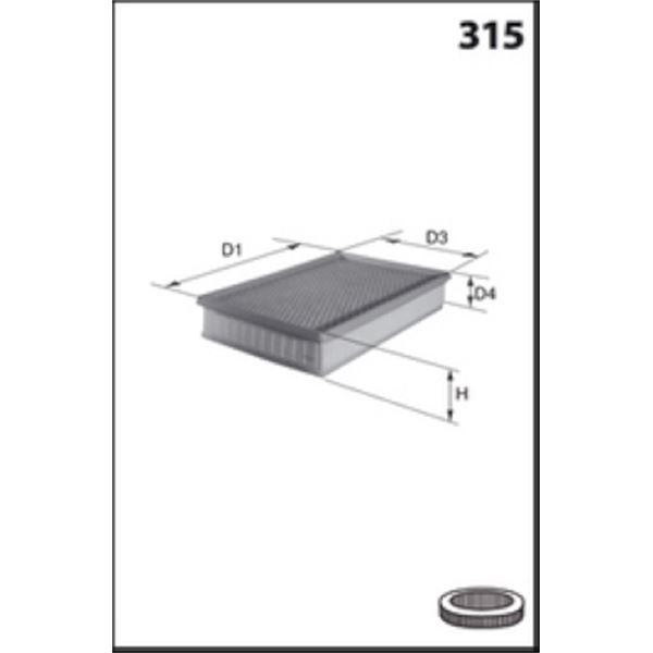ELP9331 FILTRE A AIR VL