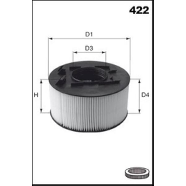 EL9288 FILTRE A AIR VL