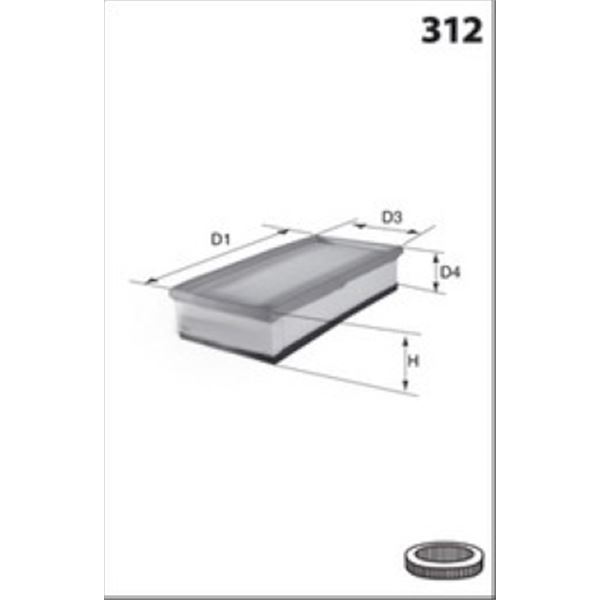 ELP9283 FILTRE A AIR VL