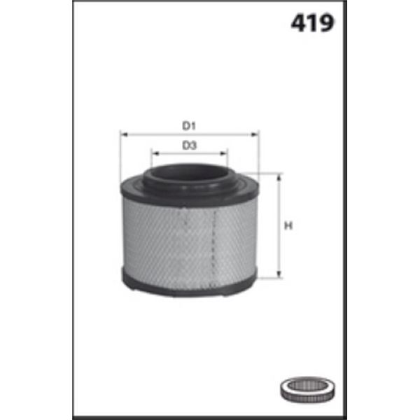 EL9149 FILTRE A AIR VL
