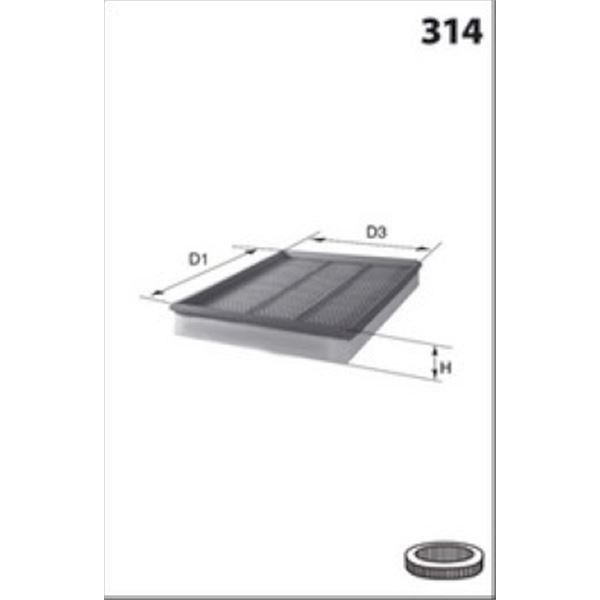 ELP9000 FILTRE A AIR VL