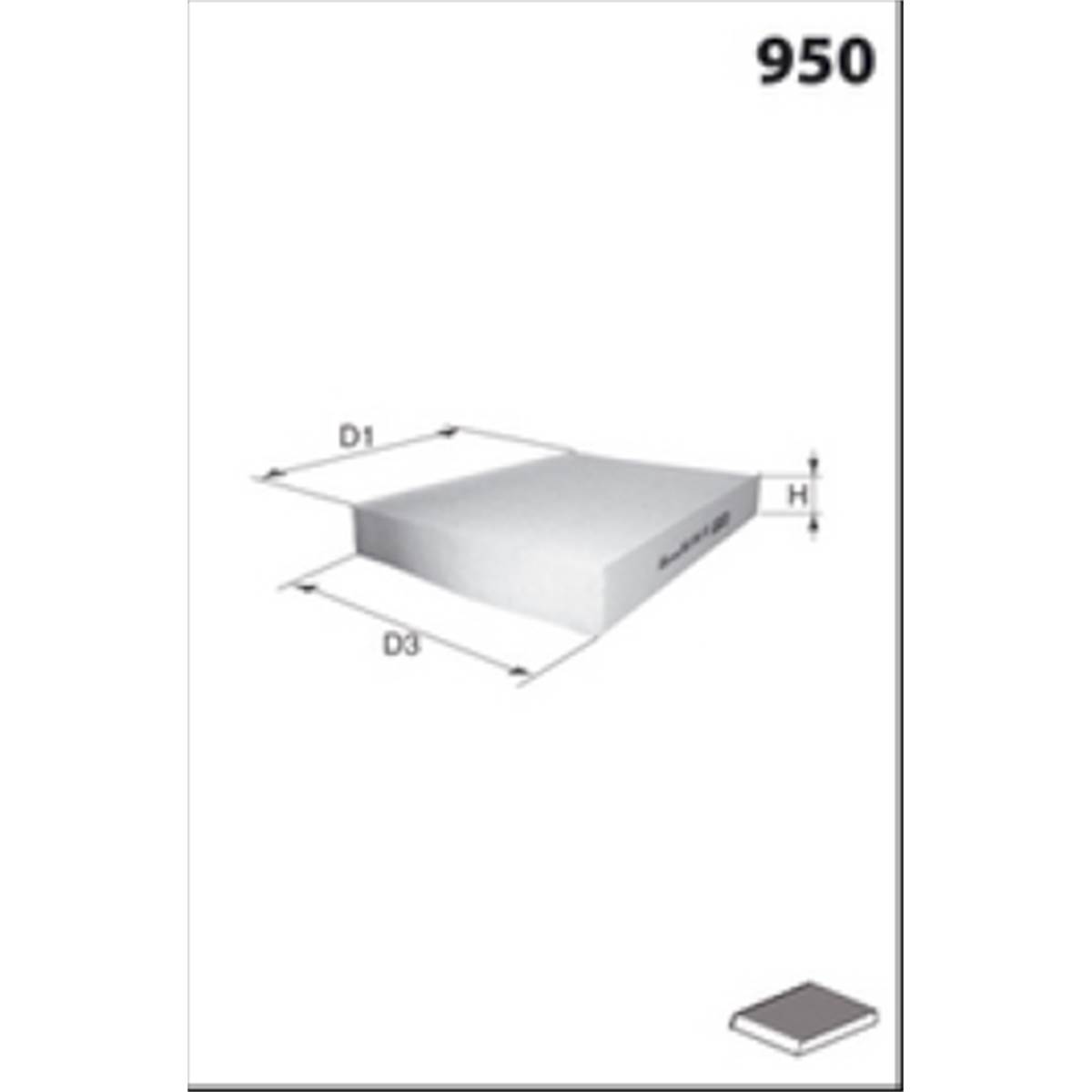Ear7370 Filtre D Habitacle