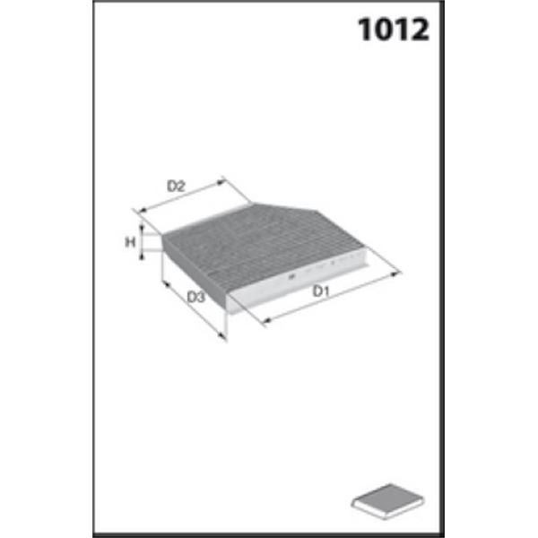 EAR7220 FILTRE D HABITACLE VL