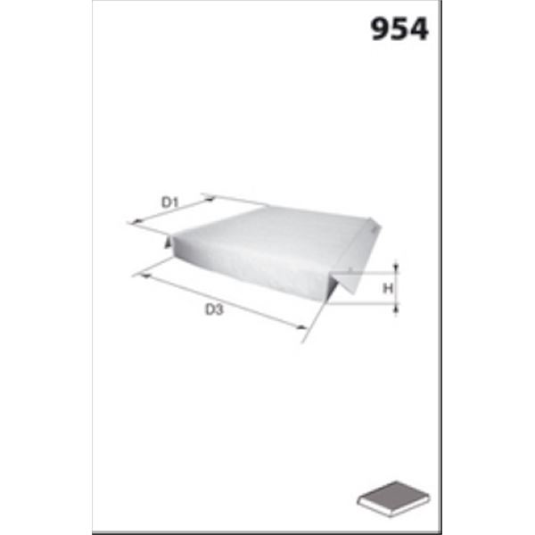 ELR7174 FILTRE D HABITACLE VL