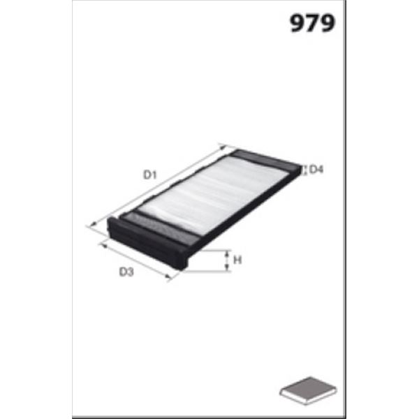 JLR7160 FILTRE D HABITACLE VL