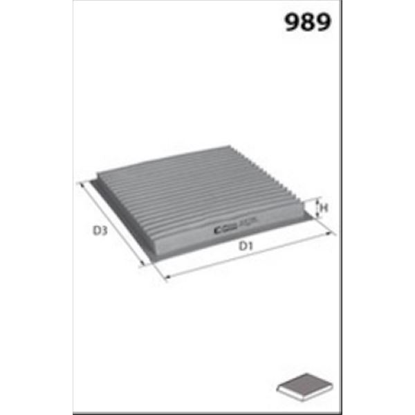ELR7159 FILTRE D HABITACLE VL