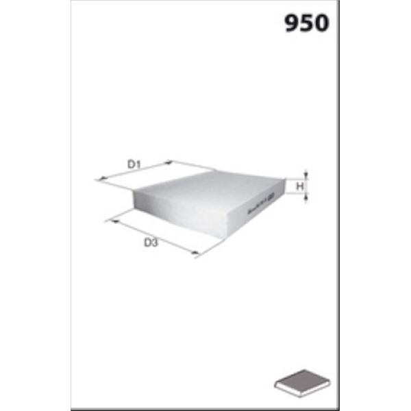 EAR7106 FILTRE D HABITACLE