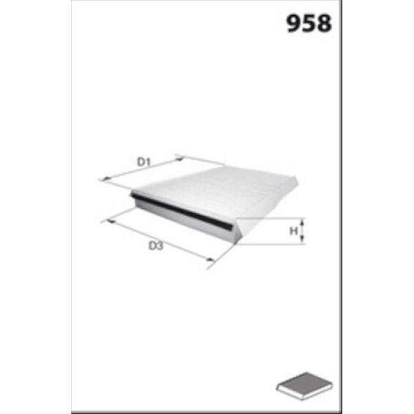 ELR7094 FILTRE D HABITACLE VL
