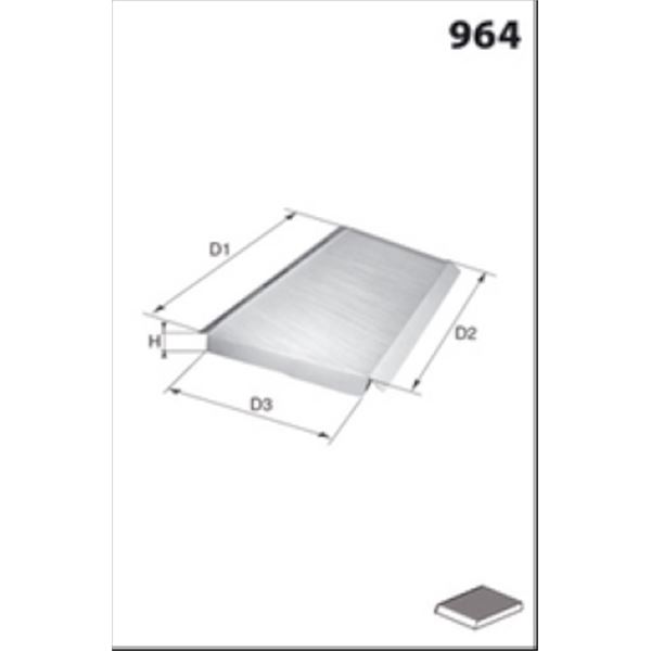 ELR7085 FILTRE D HABITACLE VL