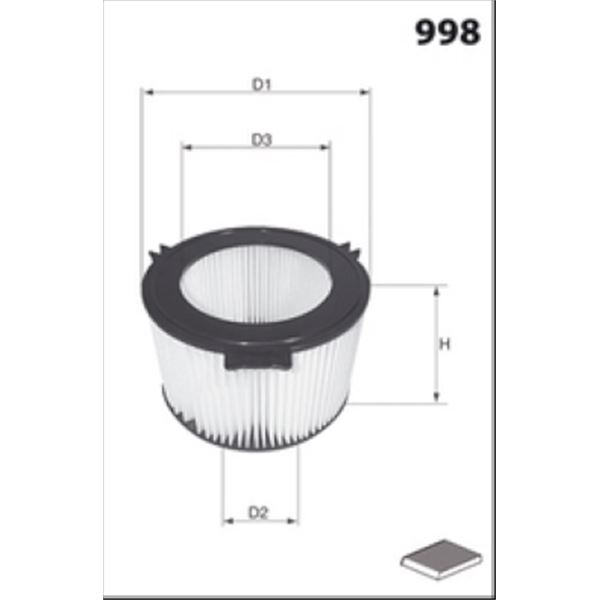 ELR7044 FILTRE D HABITACLE VL