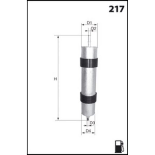 ELE6129 FILTRE A ESSENCE VL