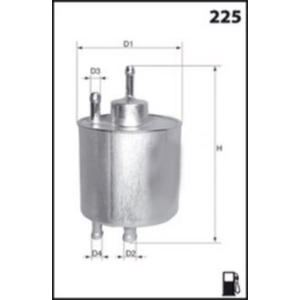 ELE6093 FILTRE A ESSENCE VL