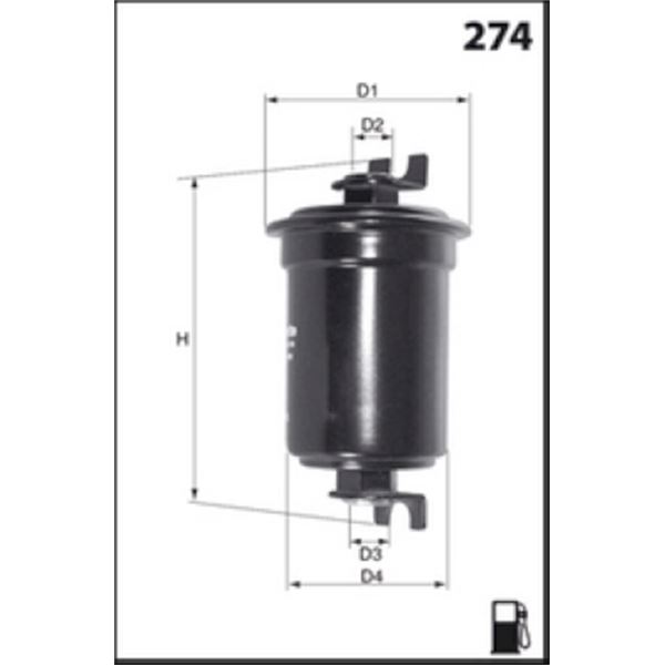 ELE6036 FILTRE A ESSENCE VL