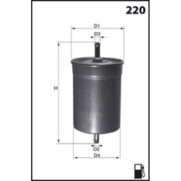ELE6011 FILTRE A ESSENCE VL