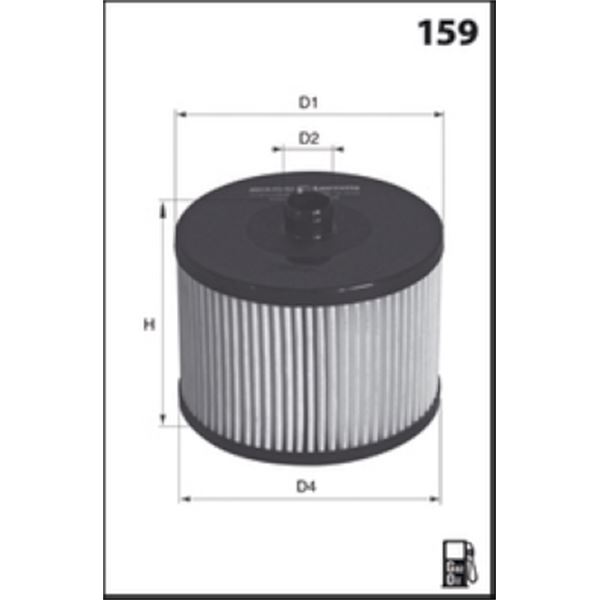 ELG5437 FILTRE A GASOIL VL