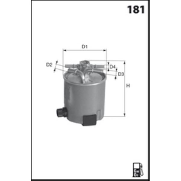ELG5418 FILTRE A GASOIL VL
