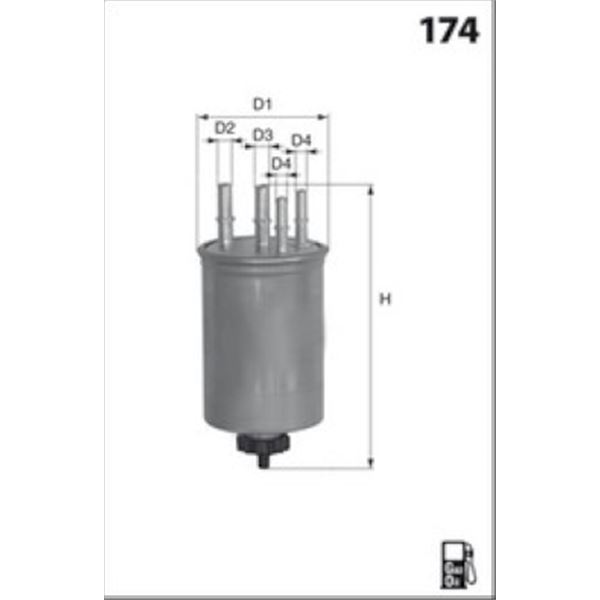 ELG5331 FILTRE A GASOIL VL